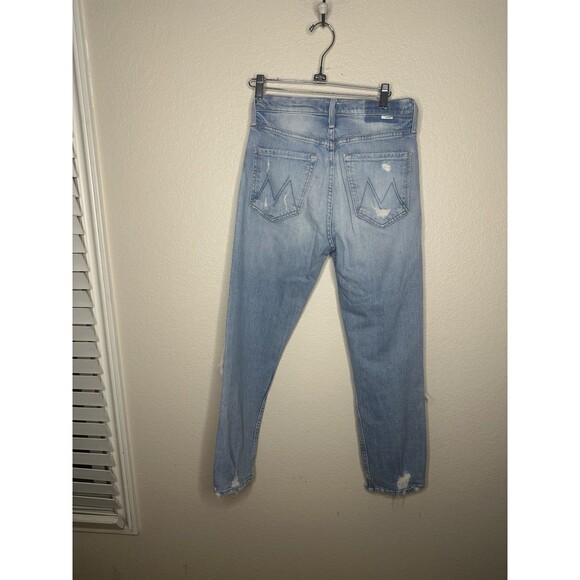 Mother Superior Jeans Tomcat The Confession High Rise Destroyed Jeans 26 - Picture 8 of 16